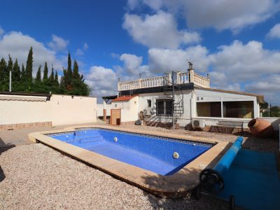 South-facing country villa for sale on the Costa Blanca with private pool and mature fruit trees on a 9,423m² plot